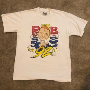 1992 Ross Perot caricature t-shirt